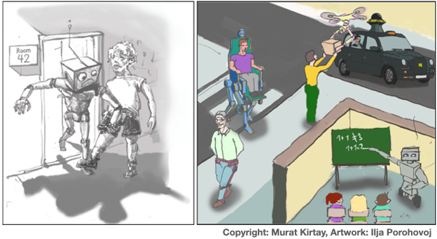 Trustworthy robots workshop illustration
